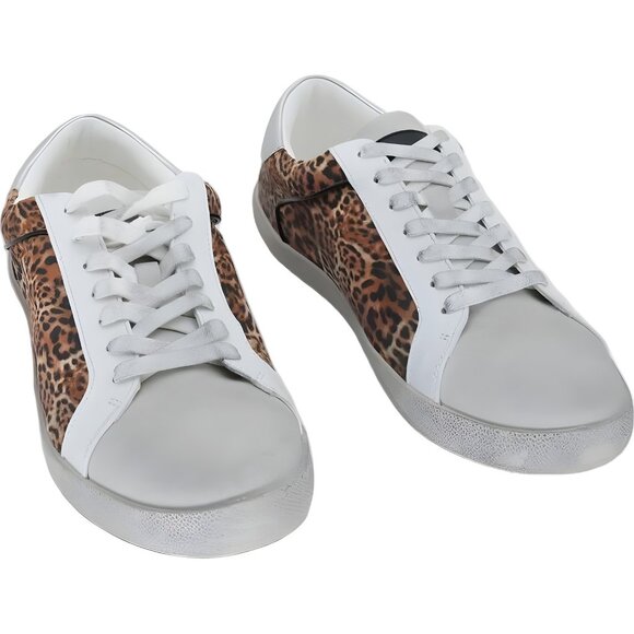 INC International Concepts Damon Cheetah Print Sneakers Men's US 9.5 - Picture 1 of 6